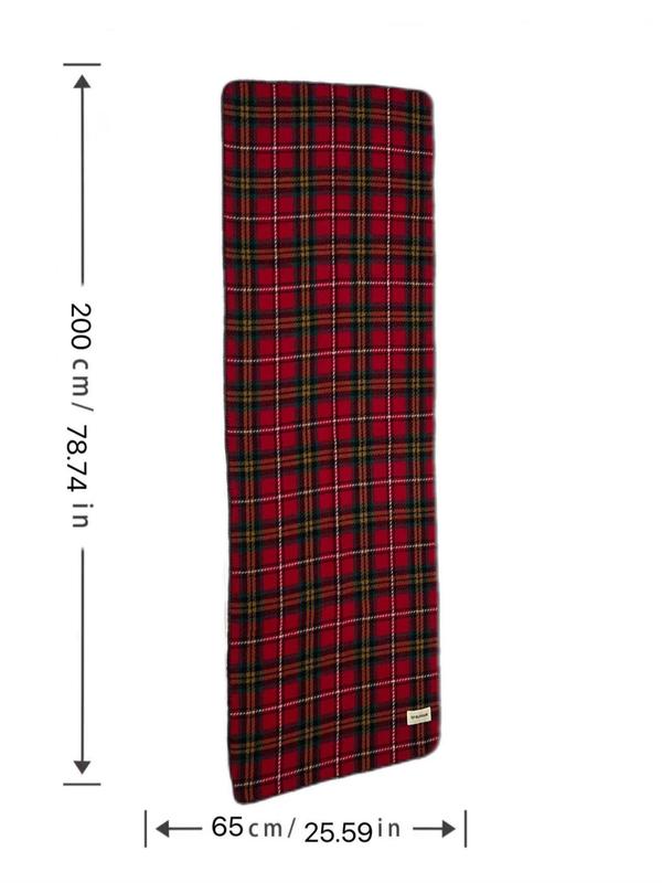 Tartan Pattern Scarf, Casual Soft Warm Long Shawl for Women & Men, Fashion Accessories for Daily Wear, Trendy All-match & Exquisite Scarf for Birthday Gift