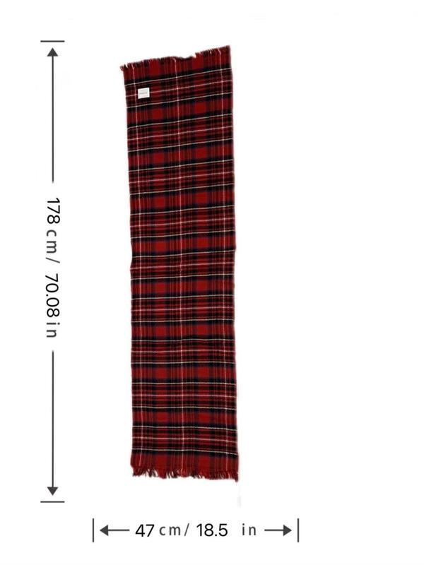 Tartan Pattern Scarf, Casual Soft Warm Long Shawl for Women & Men, Fashion Accessories for Daily Wear, Trendy All-match & Exquisite Scarf for Birthday Gift