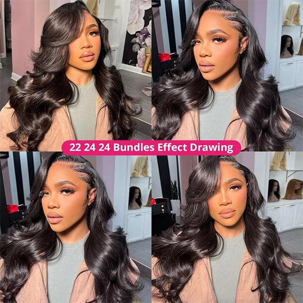 Straight Body Wave Hair Bundles Raw Hair Bundles 1 3 4 Bundles Deal 100% Human Hair Weave bundles 100g pc