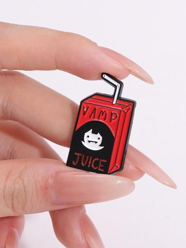 Cartoon Cat & Milk Bottle Design Brooch, Creative Alloy Badge, Clothes Accessories for Men & Women, Enamel Pin Suitable for Backpacks, Jeans, Scarves, Hats Decoration