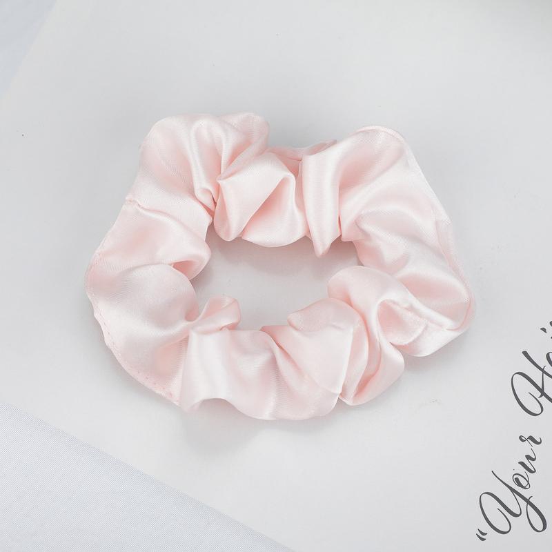 Jessie's Wig 1PCS Silk Scrunchies Large Scrunchies for Women Bright&Neutral Colors Satin Scrunchies Soft Hair Scrunchies