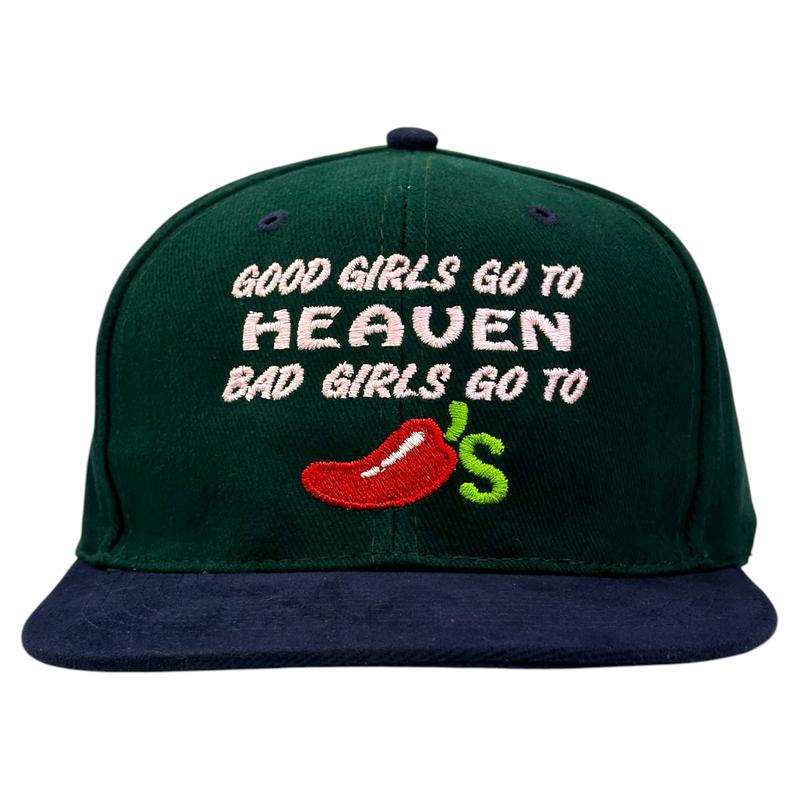 GOOD GIRLS GO TO HEAVEN HAT CUSTOM EMBROIDERY