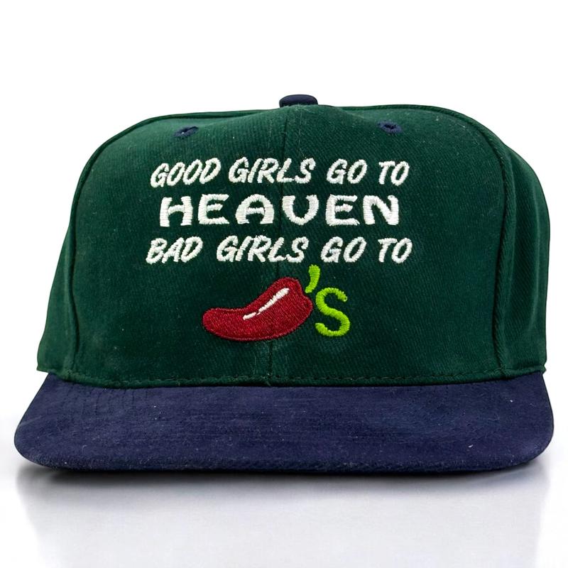 GOOD GIRLS GO TO HEAVEN HAT CUSTOM EMBROIDERY