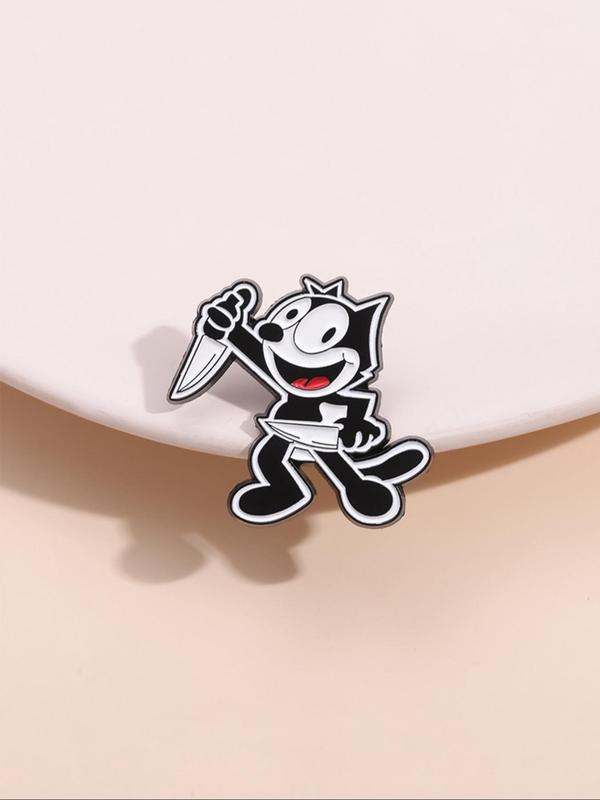 Cartoon Cat Design Brooch, Cute Cat Brooch Pin, Fashion Accessories for Men & Women, Enamel Pin Suitable for Backpacks, Jeans, Scarves, Hats Decoration