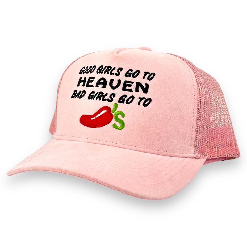 GOOD GIRLS GO TO HEAVEN HAT CUSTOM EMBROIDERY