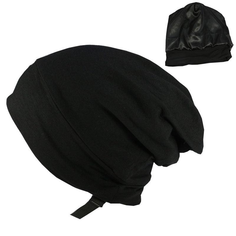 Unisex Satin Lined Caps - 24 Hour Hair Protection