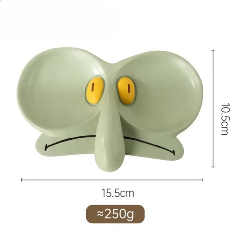 Squidward Accessories Jewelry Glasses Dish - Perfect for any Squidward fan 22 gauge daily birthday