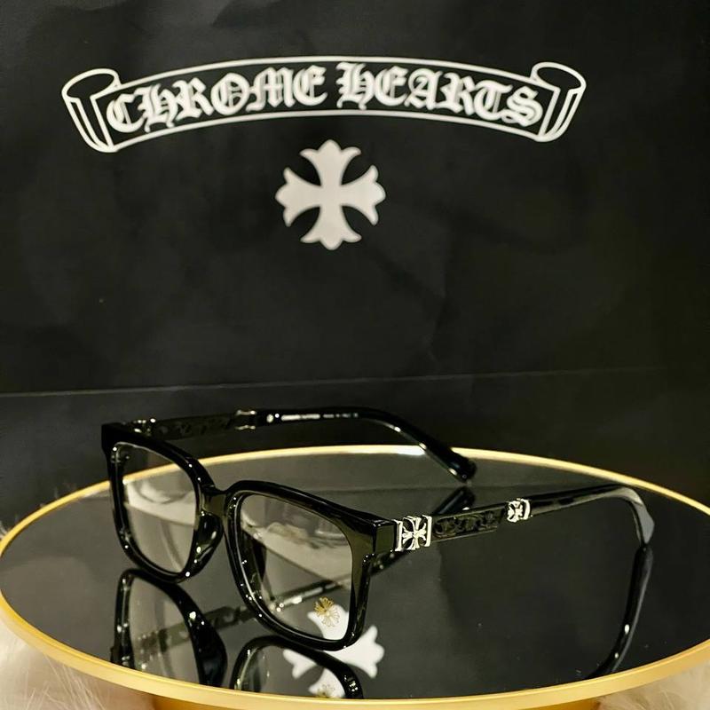 Cox Ucker Chrome Hearts Glasses Frames , Unisex Eyeglasses For Men And Women , Fashion Eyewear ,Protects Eyes from UV Rays and Blue Light