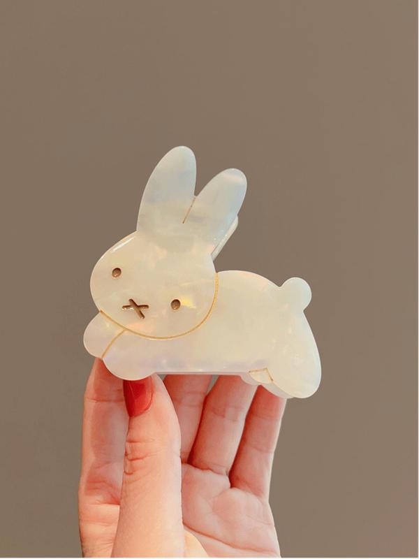 Cute Rabbit Design Hair Claw, Fashionable Hair Accessories for Women & Girls, Minimalist Headwear Suitable for Thick Hair