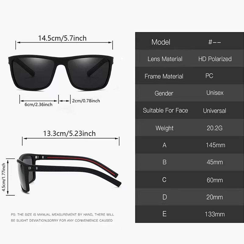 Thanksgiving Gifts Polarized Sunglasses For Men and Women Lightweight Frame Sunglasses For Driving Golf Fashion Sunglass For Outdoor Activities sunglass