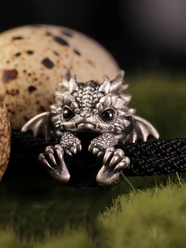 Punk Style Dragon Design Adjustable Bracelet, Fashionable Jewelry for Party, Daily Clothing Decor, Trendy All-match & Exquisite Jewelry for Birthday Gift