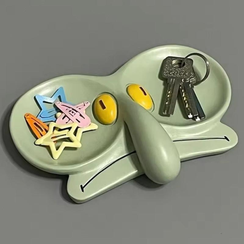 Squidward Accessories Jewelry Glasses Dish - Perfect for any Squidward fan 22 gauge daily birthday