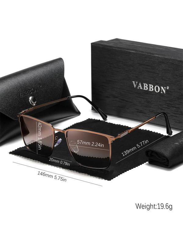 Vabbon Unisex Square Frame Sunglasses, Trendy Casual UV Protection Sunglasses for Outdoor Sports, Fashion Accessories for Everyday Use & Outdoor Activities