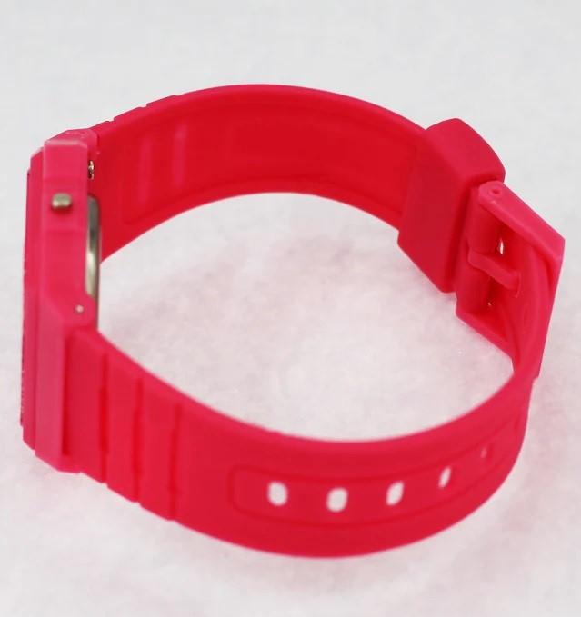 28mm Fashion Women Men's Water Resist Plastic Band Retro Style Sports Digital Watch Casual