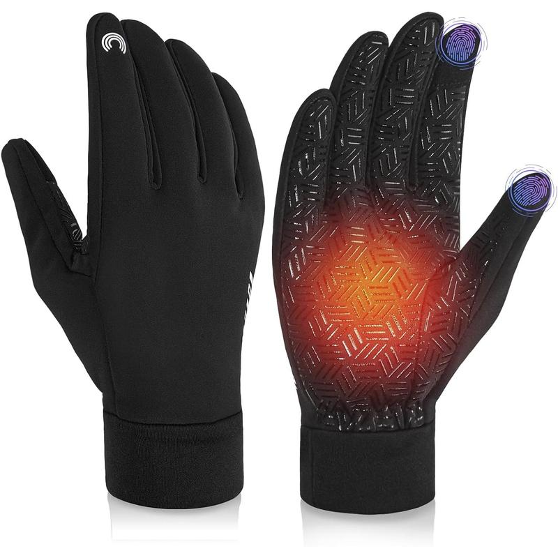 Gloves for Cool&Cold Weather Waterproof, Winter Gloves for Men Women Touch Screen