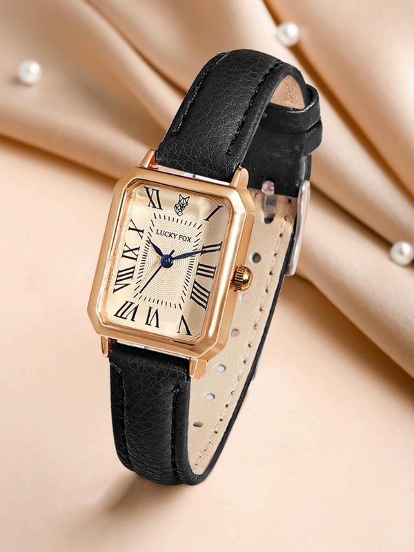 Elegant Square Dial Watches, Summer Minimalist Business Trendy Wristwatch As Gifts for Her,  Back To School Women Accessories As Birthday Gift for Bestie, Fall Outfits, Fall Freshness Fall. Back to school women accessories as birthday gift for Bestie, fal