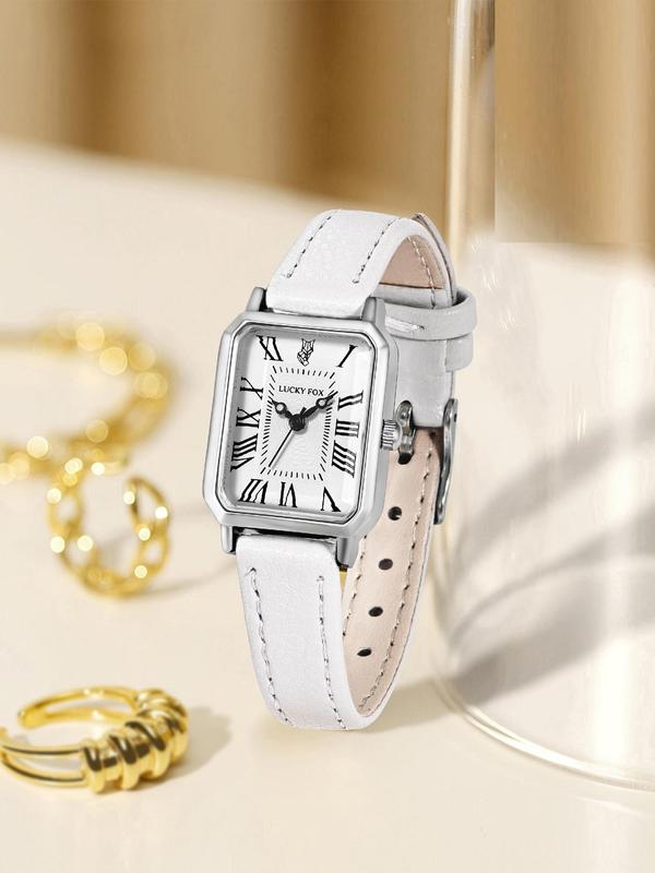 Elegant Square Dial Watches, Summer Minimalist Business Trendy Wristwatch As Gifts for Her,  Back To School Women Accessories As Birthday Gift for Bestie, Fall Outfits, Fall Freshness Fall. Back to school women accessories as birthday gift for Bestie, fal