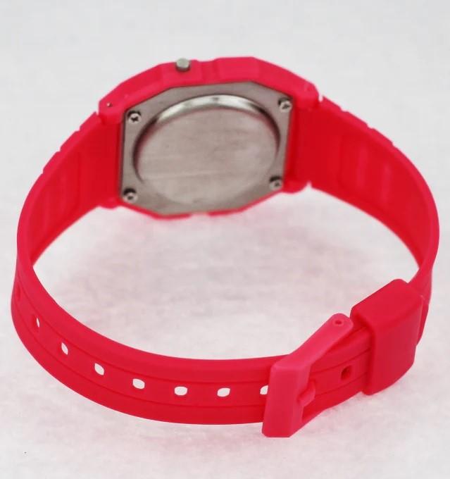 28mm Fashion Women Men's Water Resist Plastic Band Retro Style Sports Digital Watch Casual