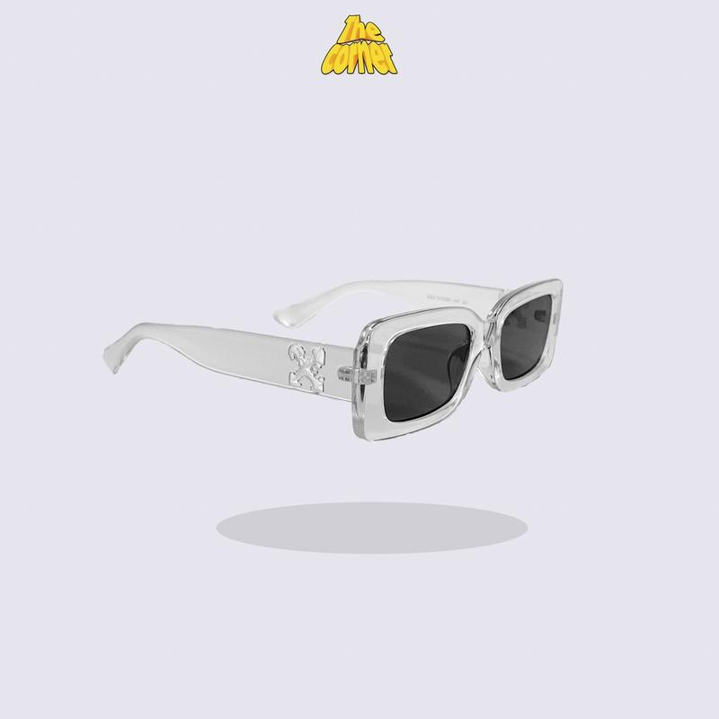 Off White Sunglasses 2024, Square Frame With Various Stylish Designs Inspired By Chrome Heart Fashion