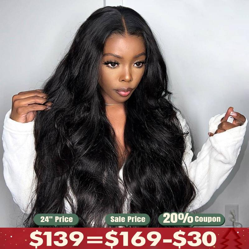 [NEW IN] OQ Hair Wear And Go Glueless Wigs Pre Bleached Body Wave Pre Cut 7x5 HD Lace Front Wigs Human Hair