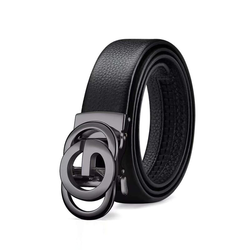 1pc  Mens Belt Fashionable Casual Leather Belt Simple Business Belt Versatile Popular Pants Belt Mens Belt Work