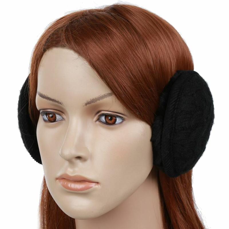 Ear Muffs Fleece Earwarmer Winter Ear warmers Mens Womens Behind the Head Design