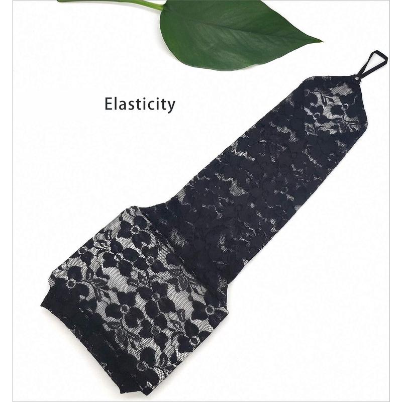 Fingerless Lace Gloves for Women, Elbow Length Long Gloves, Cosplay   Accessories, One Size