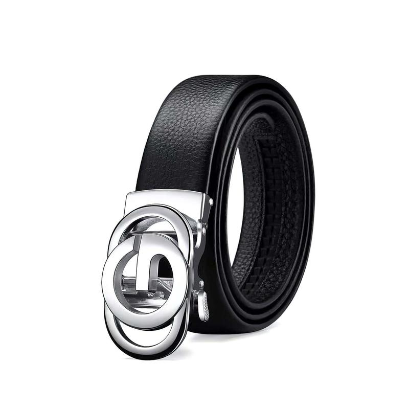 1pc  Mens Belt Fashionable Casual Leather Belt Simple Business Belt Versatile Popular Pants Belt Mens Belt Work