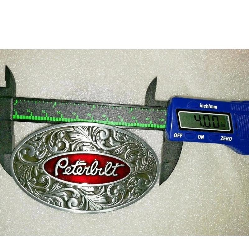 New Peterbilt truck belt buckle antique Style