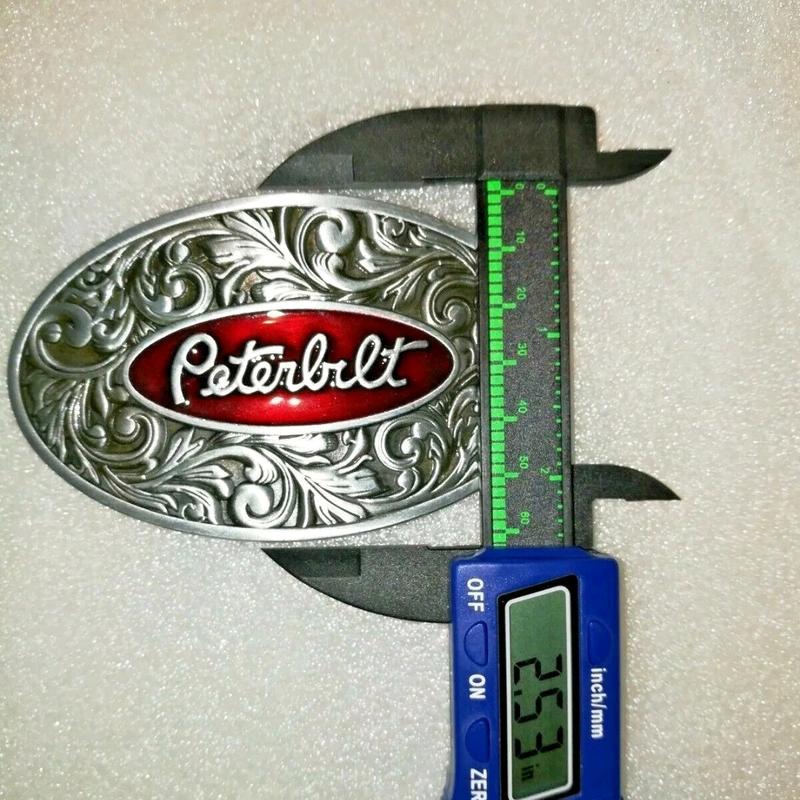 New Peterbilt truck belt buckle antique Style