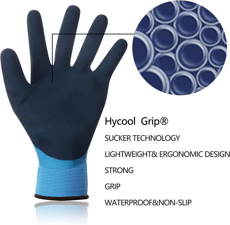 Mens Waterproof Thermal Winter Work Gloves