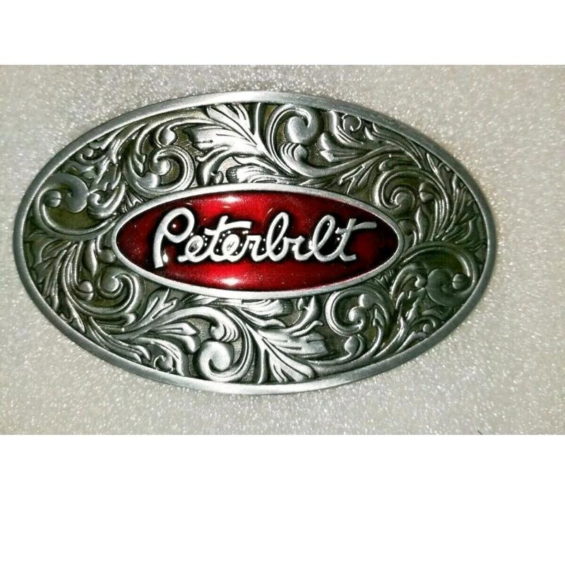 New Peterbilt truck belt buckle antique Style