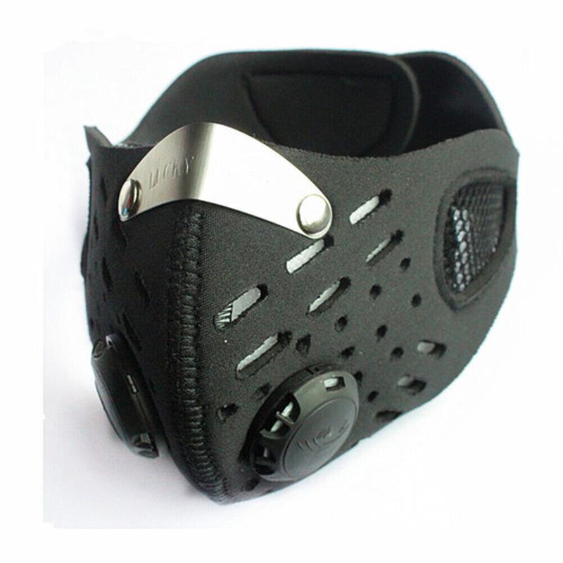 US Outdoor Anti Smoke Air Purifying Face Mask Updated Filter Multi Layer Unisex