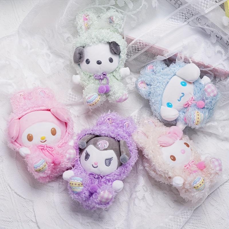 Spicy Sanrio Cartoon Plush Toy Doll Keychain, Cute Plush Keychain for Backpack & Mobile Phone, Exquisite Keychain for Birthday Gift