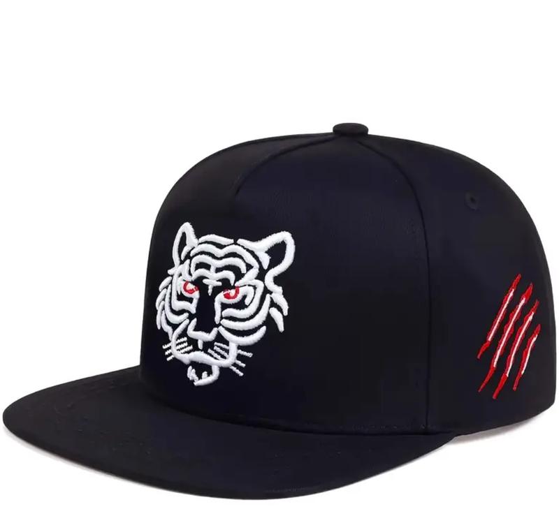 Hot Selling Tiger Pattern Baseball Cap Versatile Peaked Cap For Men And Women , Ideal choice for Gifts