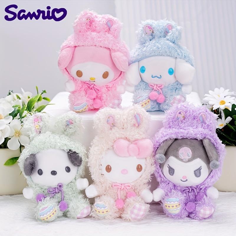 Spicy Sanrio Cartoon Plush Toy Doll Keychain, Cute Plush Keychain for Backpack & Mobile Phone, Exquisite Keychain for Birthday Gift