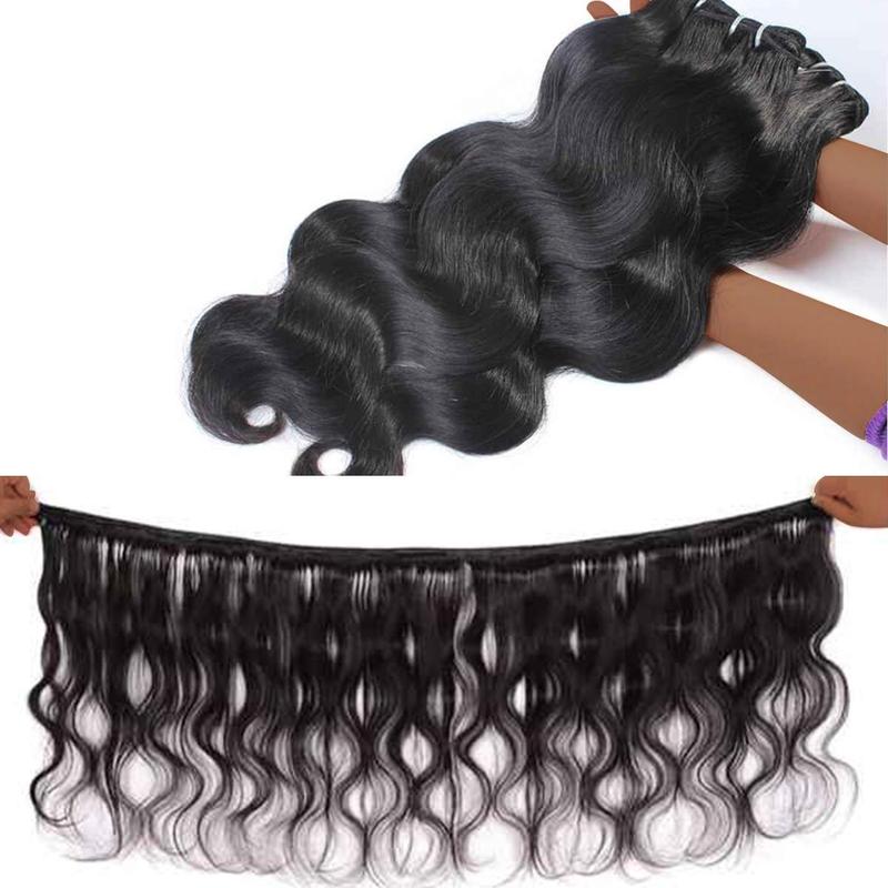 [Wequeen] Budget Friendly 10A Grade Brazilian Virgin 100% Human Hair Straight Body Wave Deep Wavy Kinky Curly Quick Weave Sew in Glue in Viral Hair Bundles