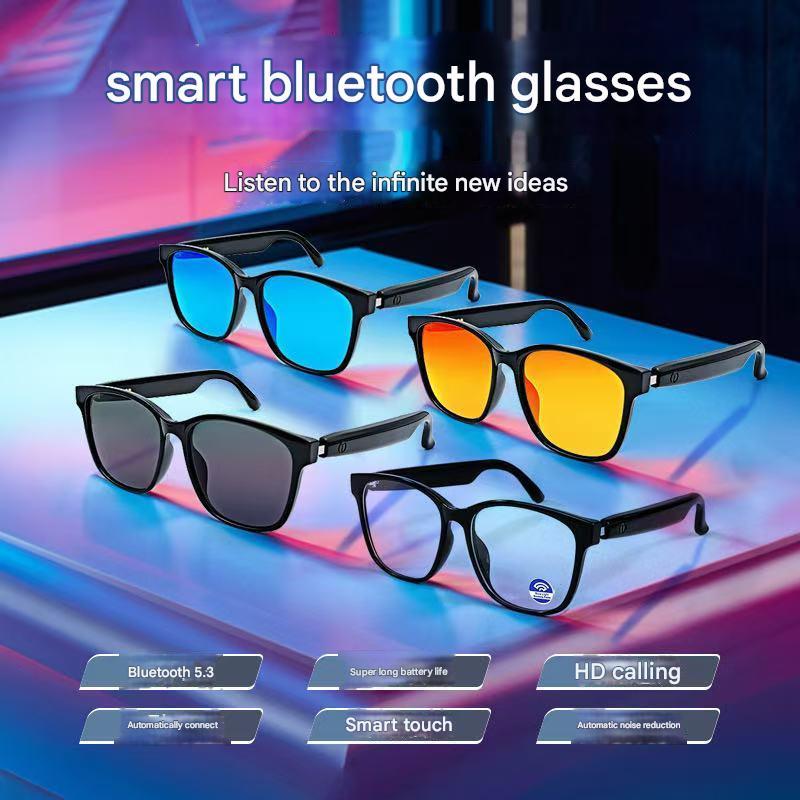 Smart glasses, Bluetooth glasses, listening to songs, talking and navigation, anti-ultraviolet polarized lenses, suitable for driving and fishing