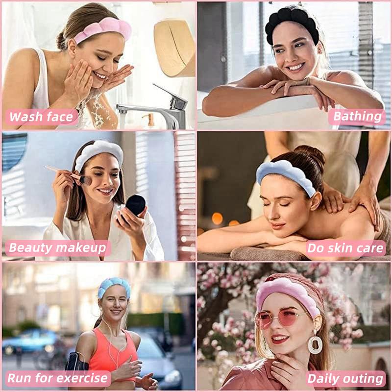 Vigorous Headband for Women and Girls,Washing Face, Shower, Makeup, Skincare,Daily use