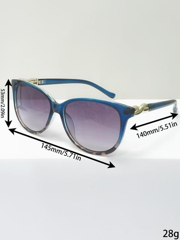 Vintage Cat Eye Frame Sunglasses, Trendy Casual Tinted Lens Sunglasses for Women, Fashion Accessories for Everyday Use and Outdoor Activities