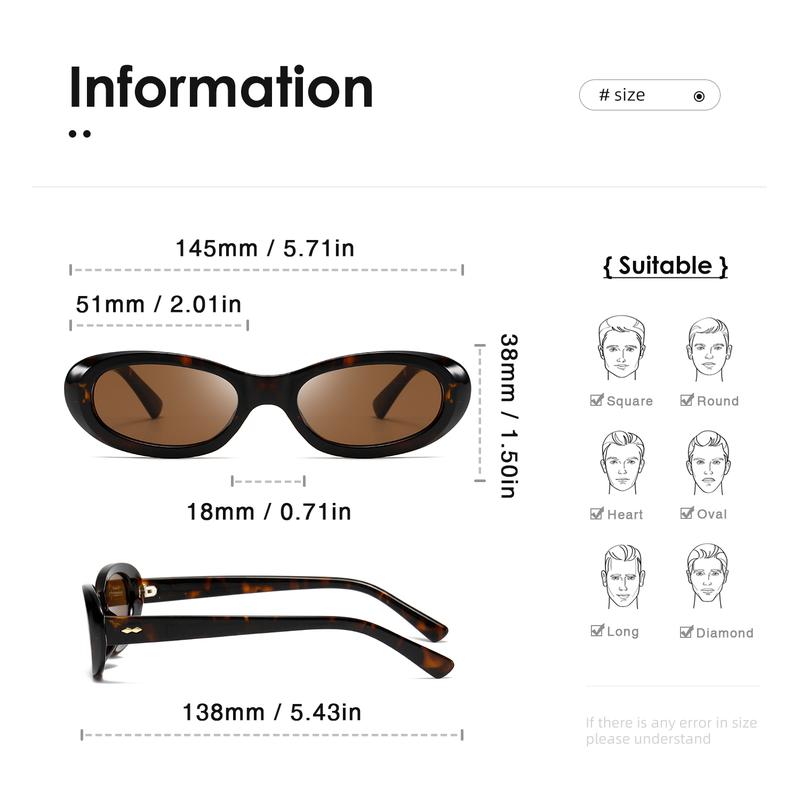 kimorn Retro Oval Sunglasses for Women and Men Fashion Small Oval Sun Glasses 90s Vintage Shades K1702