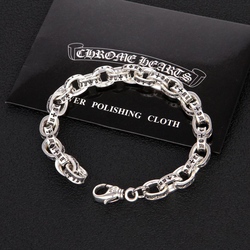 Retro cross bracelet, trendy alloy letter bracelet for men and women, hiphop couple accessories top tier cute bracelet