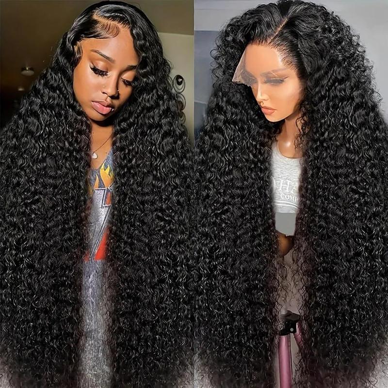 Tahikie 99J Burgundy Colored 13x6 HD Lace Front Deep Curly Human Hair Wigs