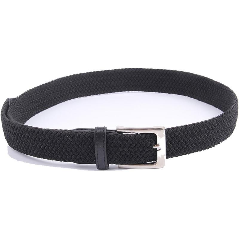 B203-Canvas Elastic Fabric Woven Stretch Multicolored Braided Belts