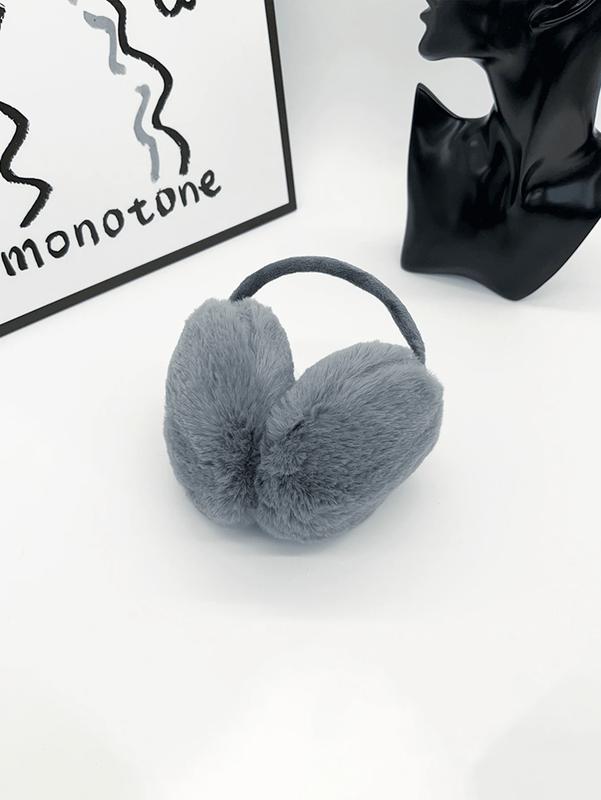 1pc Women Winter Plush Earmuffs, Suitable For Daily Wear