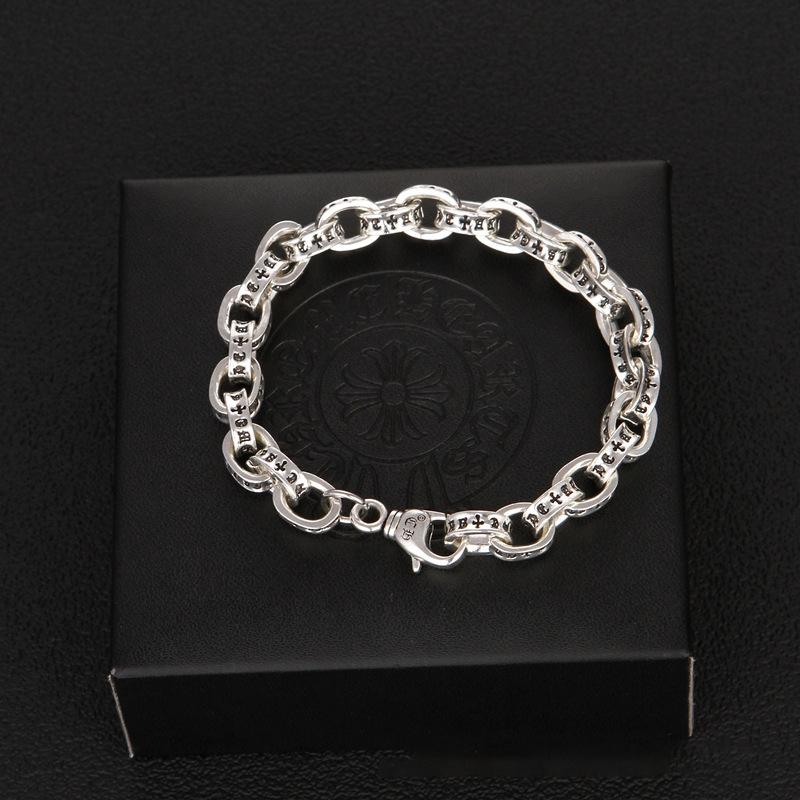 Retro cross bracelet, trendy alloy letter bracelet for men and women, hiphop couple accessories top tier cute bracelet