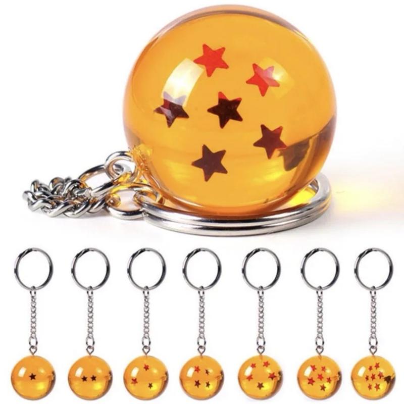 Dragon Ball Z Keychain - Anime, Durable Silicone & Round Design