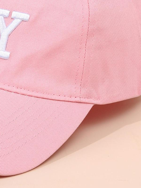 Unisex Letter Embroidered Baseball Cap,  Hats for Men, Casual Sportive Hat for Men & Women, Street Style Outdoor Sun Protection Hat for Daily Wear