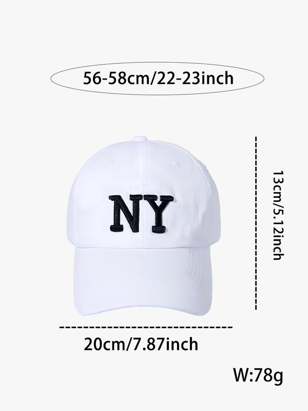 Unisex Letter Embroidered Baseball Cap,  Hats for Men, Casual Sportive Hat for Men & Women, Street Style Outdoor Sun Protection Hat for Daily Wear