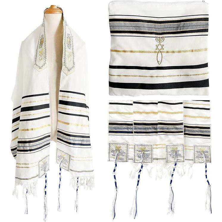 Covenant Prayer Shawl with Bag - Perfect for Travel